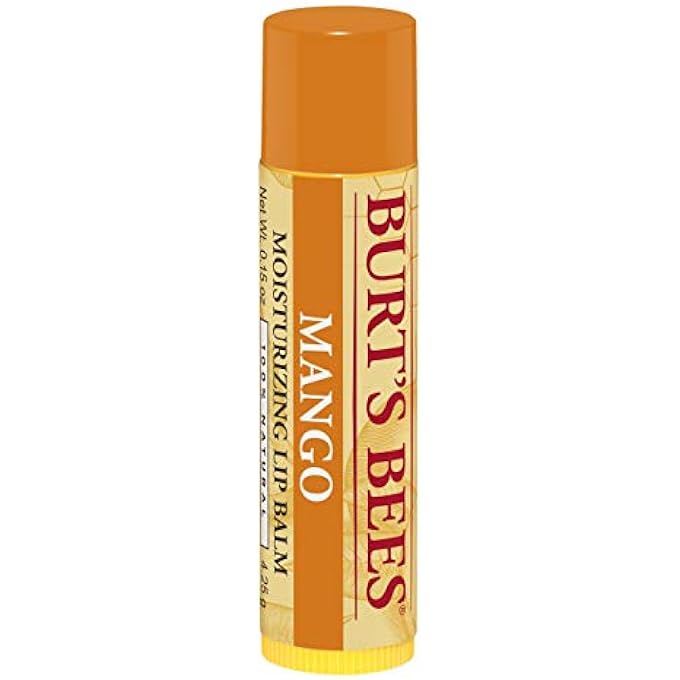Burt's Bees 100% NATURAL MOISTURIZING LIP BALM, MANGO BEESWAX & FRUIT EXTRACTS - 12 TUBES - Image 3